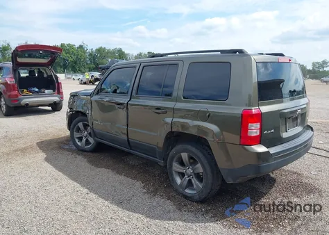 2015 Jeep Patriot High Altitude Edition из США, поврежденный, VIN 1C4NJRFB2FD348285